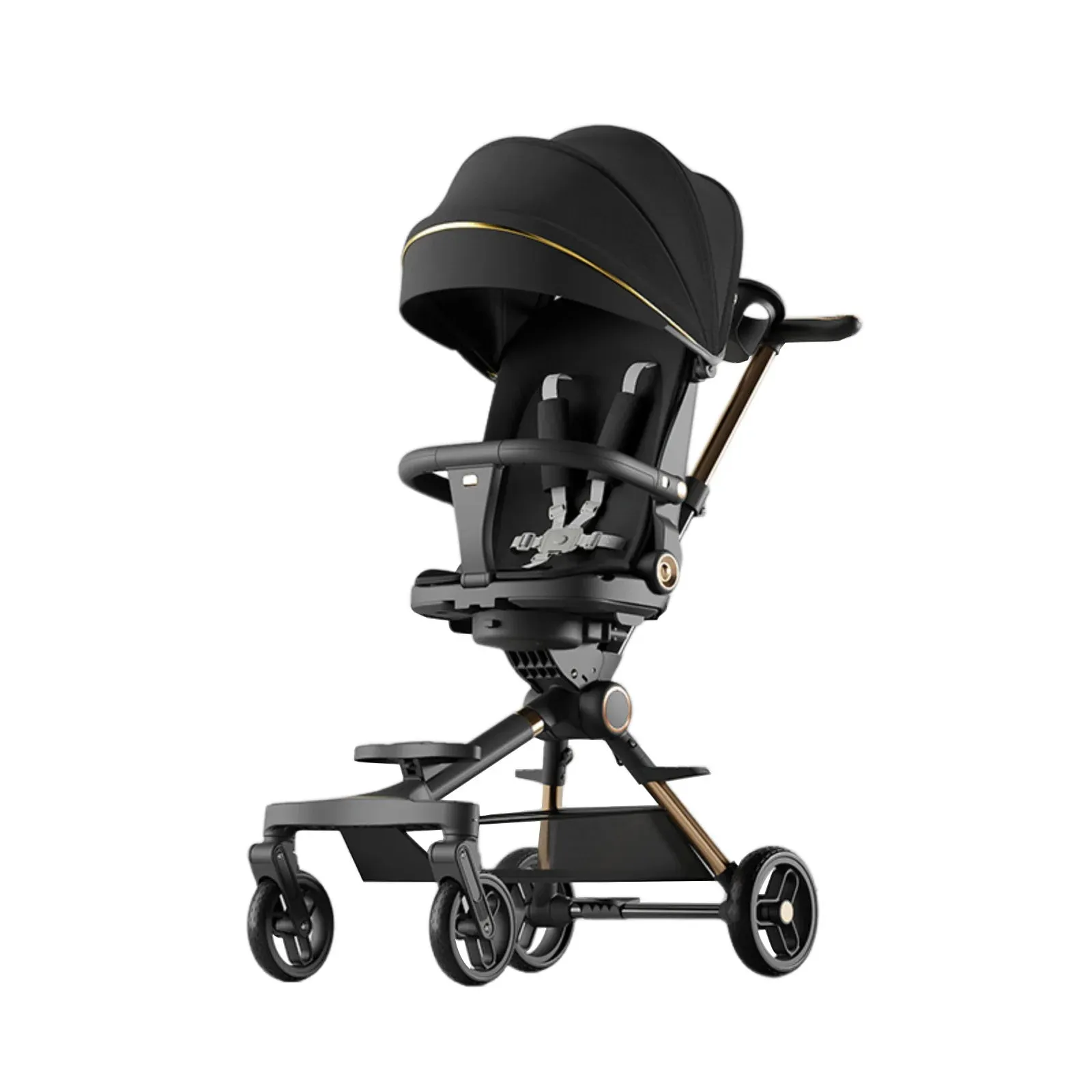3-in-1 Ultra Light Baby Stroller with Music