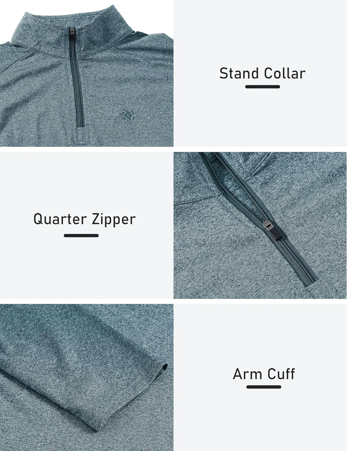 AIRIKE Long Sleeve Golf Polo Shirts for Women Stand Up Collar Thermal Fleece Womens Tank Top
