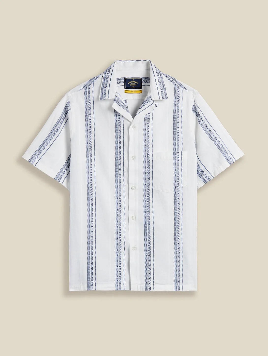Alqueva Shirt - White/Blue