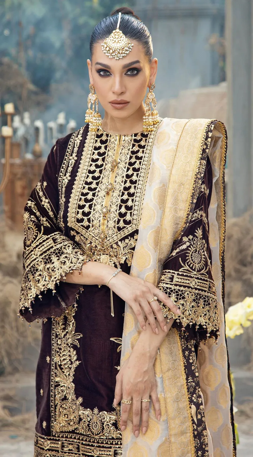 ANAYA READY TO WEAR VELVET DRESS 03