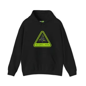 Atomic Man Sign Retro Sci-Fi Hoodie