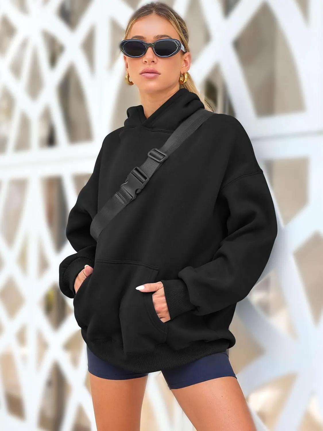 AUTOMET Womens Oversized Sweatshirts Fleece Hoodies Long Sleeve Shirts Pullover Fall Outfits 2025 with Pocket