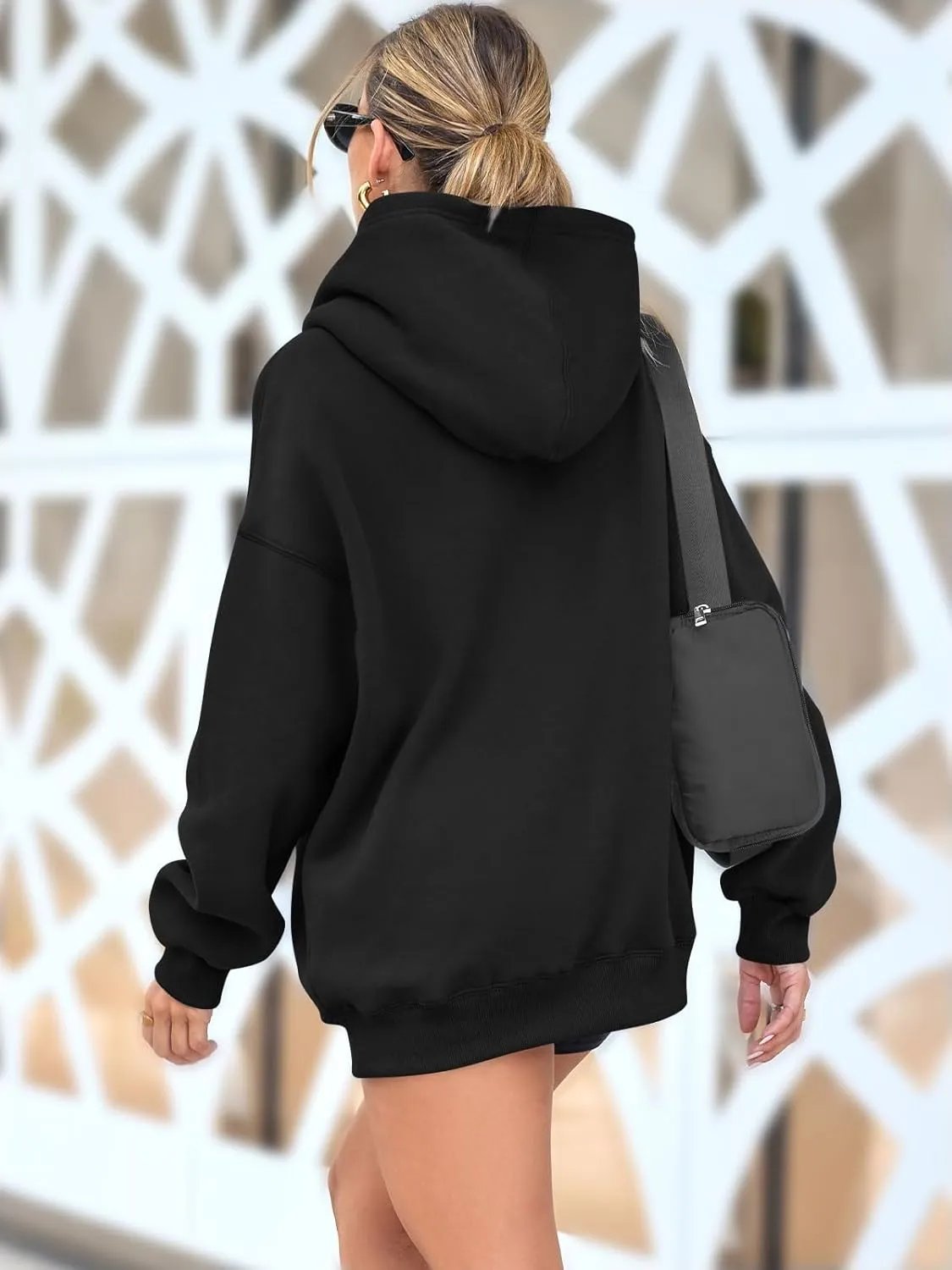 AUTOMET Womens Oversized Sweatshirts Fleece Hoodies Long Sleeve Shirts Pullover Fall Outfits 2025 with Pocket