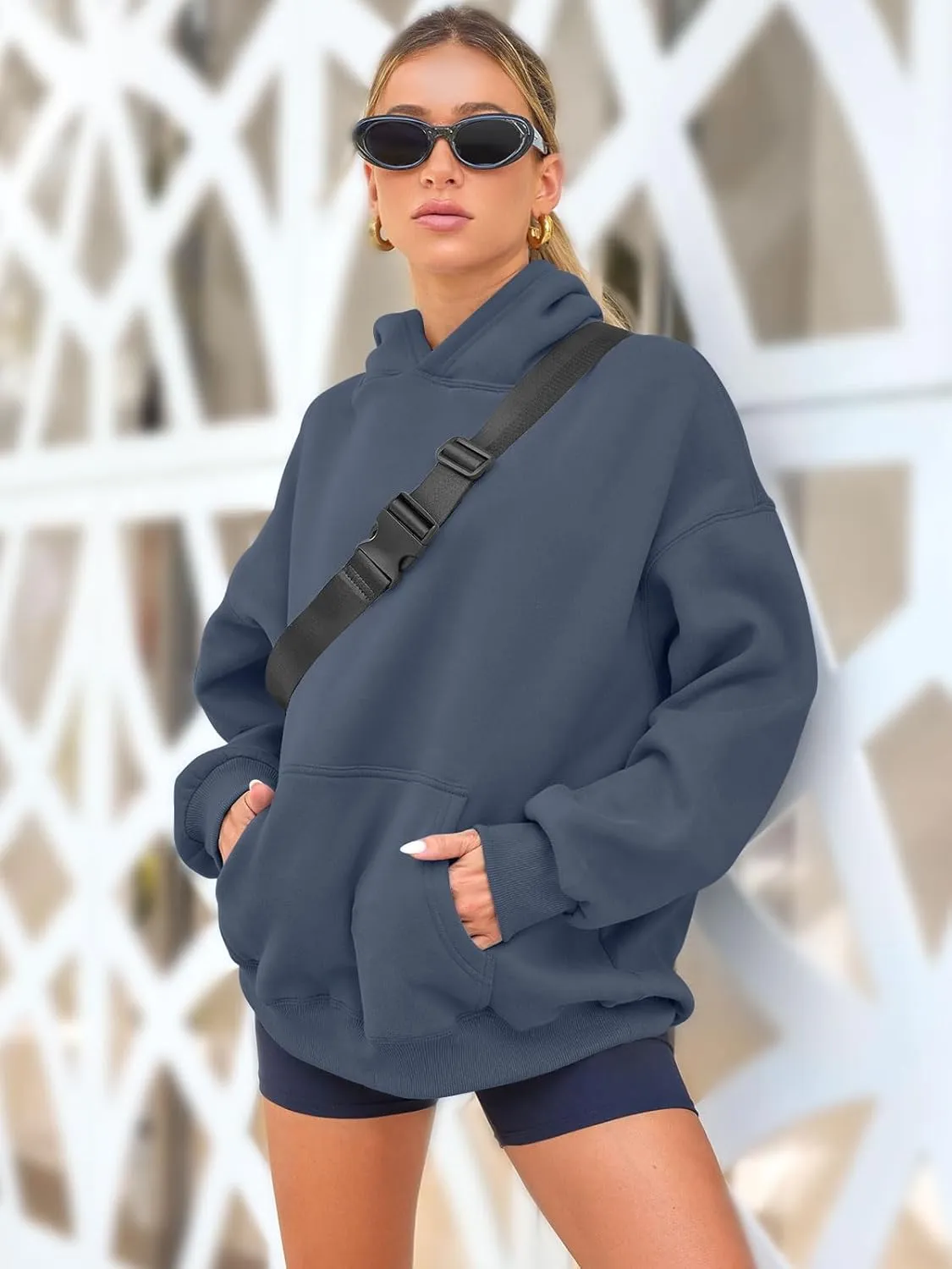AUTOMET Womens Oversized Sweatshirts Fleece Hoodies Long Sleeve Shirts Pullover Fall Outfits 2025 with Pocket