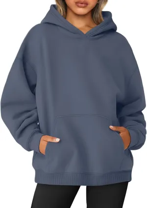 AUTOMET Womens Oversized Sweatshirts Fleece Hoodies Long Sleeve Shirts Pullover Fall Outfits 2025 with Pocket