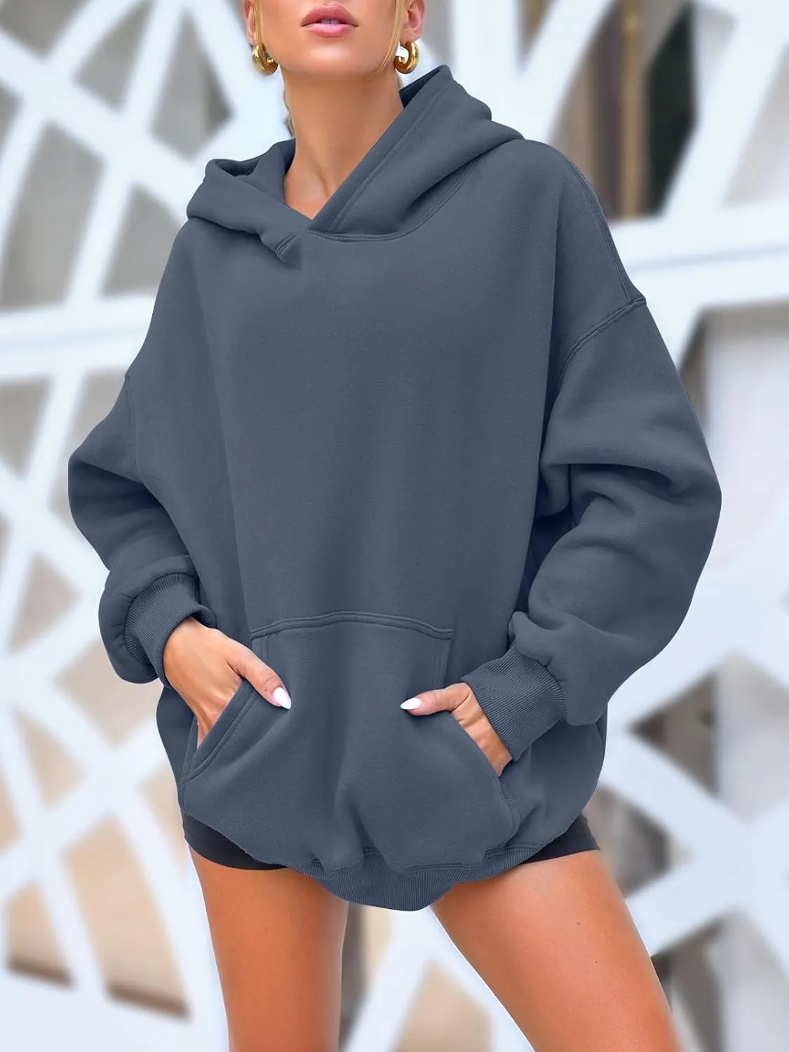 AUTOMET Womens Oversized Sweatshirts Fleece Hoodies Long Sleeve Shirts Pullover Fall Outfits 2025 with Pocket
