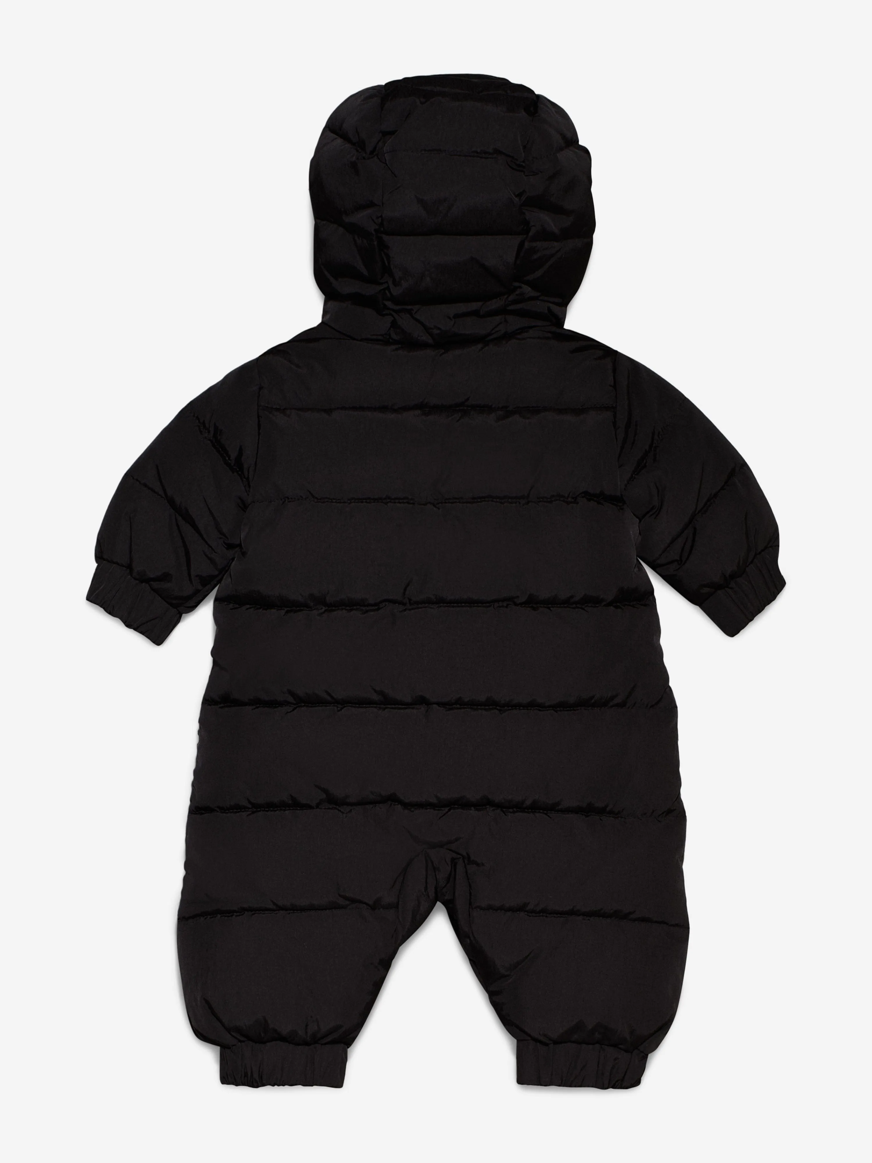 Baby Padded Snowsuit in Black