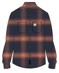 Backcountry Check Shirt - Rich Navy/ Red Ochre Check
