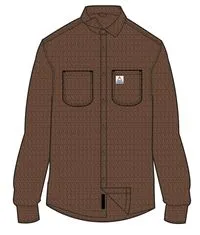 Backcountry Flannel Shirt - Cappuccino/Dusty Ochre