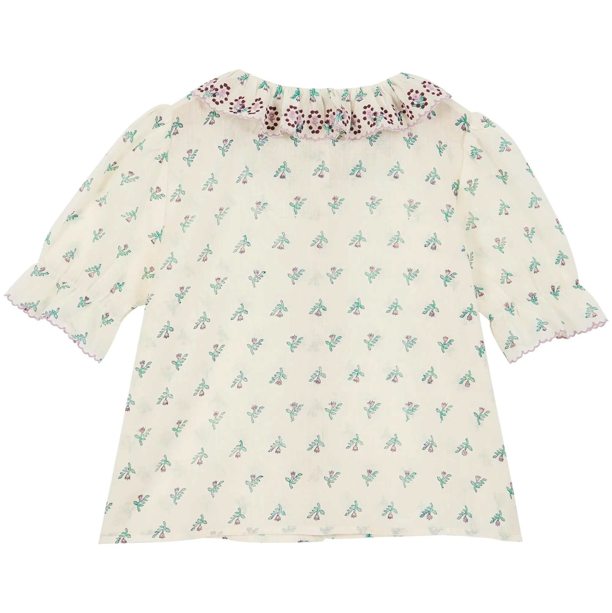Blouses jonquille violet