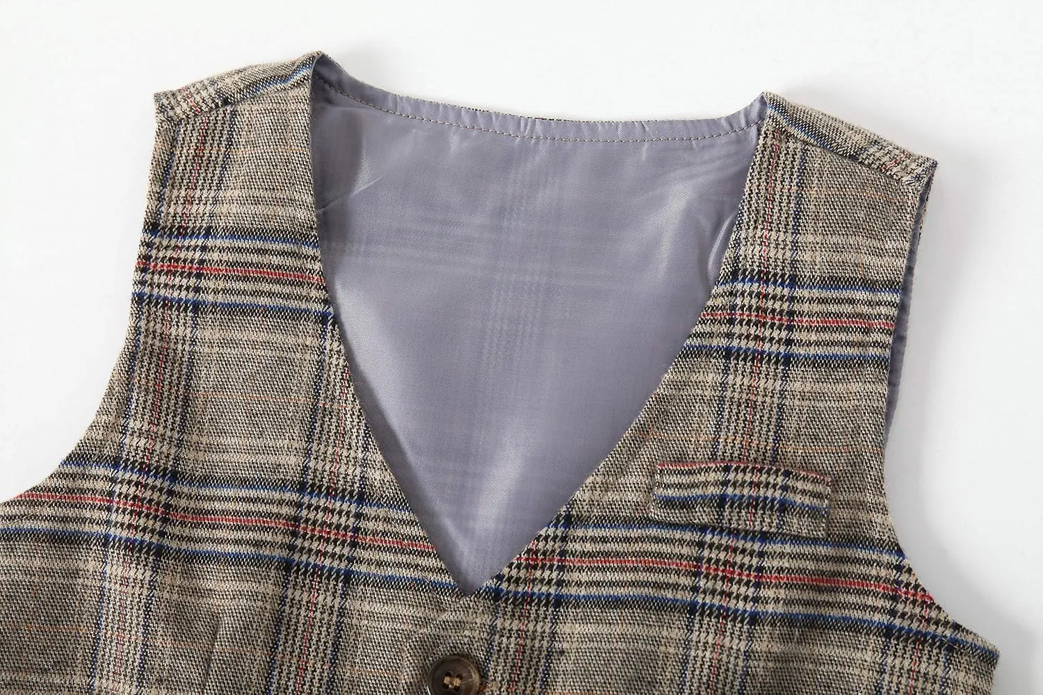 Boys 3Pcs Clothing Sets Cotton Long Sleeve Bowtie Shirts  Vest  Pants Casual Suit