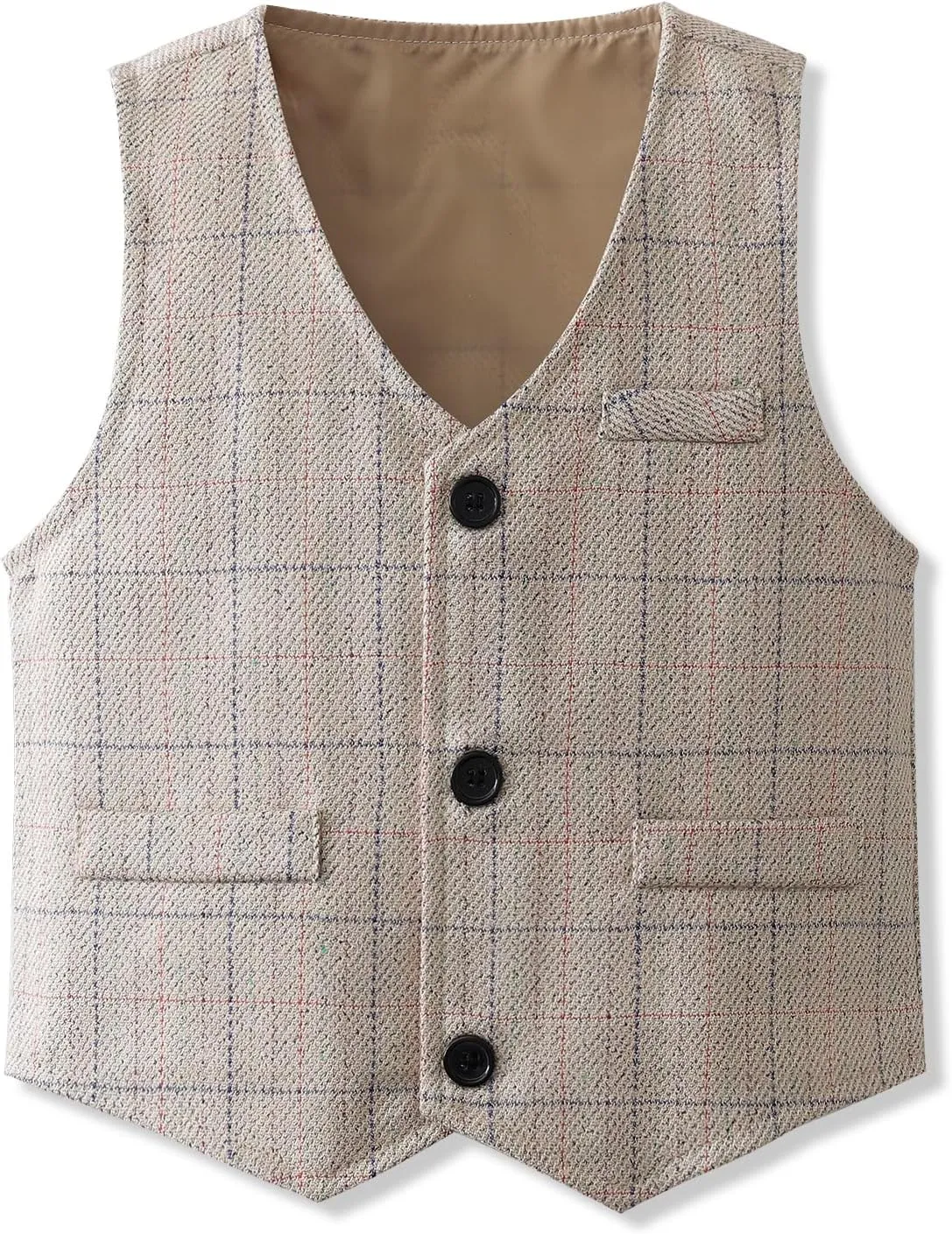 Boys 3Pcs Clothing Sets Cotton Long Sleeve Bowtie Shirts  Vest  Pants Casual Suit
