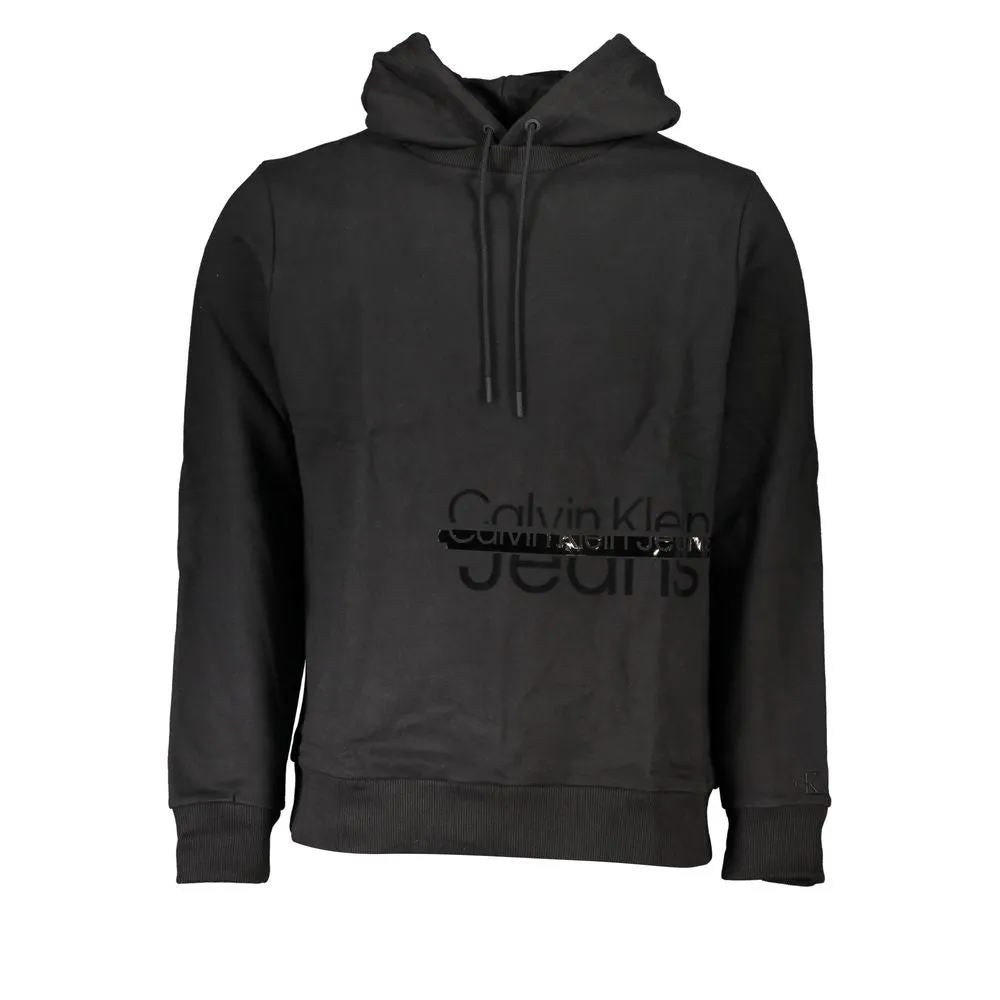 Calvin Klein Elegant Long Sleeved Hooded Sweatshirt