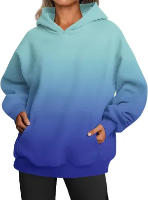 Camo Sweatshirt for Women Oversized Crewneck Hoodies Y2K Novelty Hoodie Maple-Leaf Fleece Hooded Sweatshirts Pocket