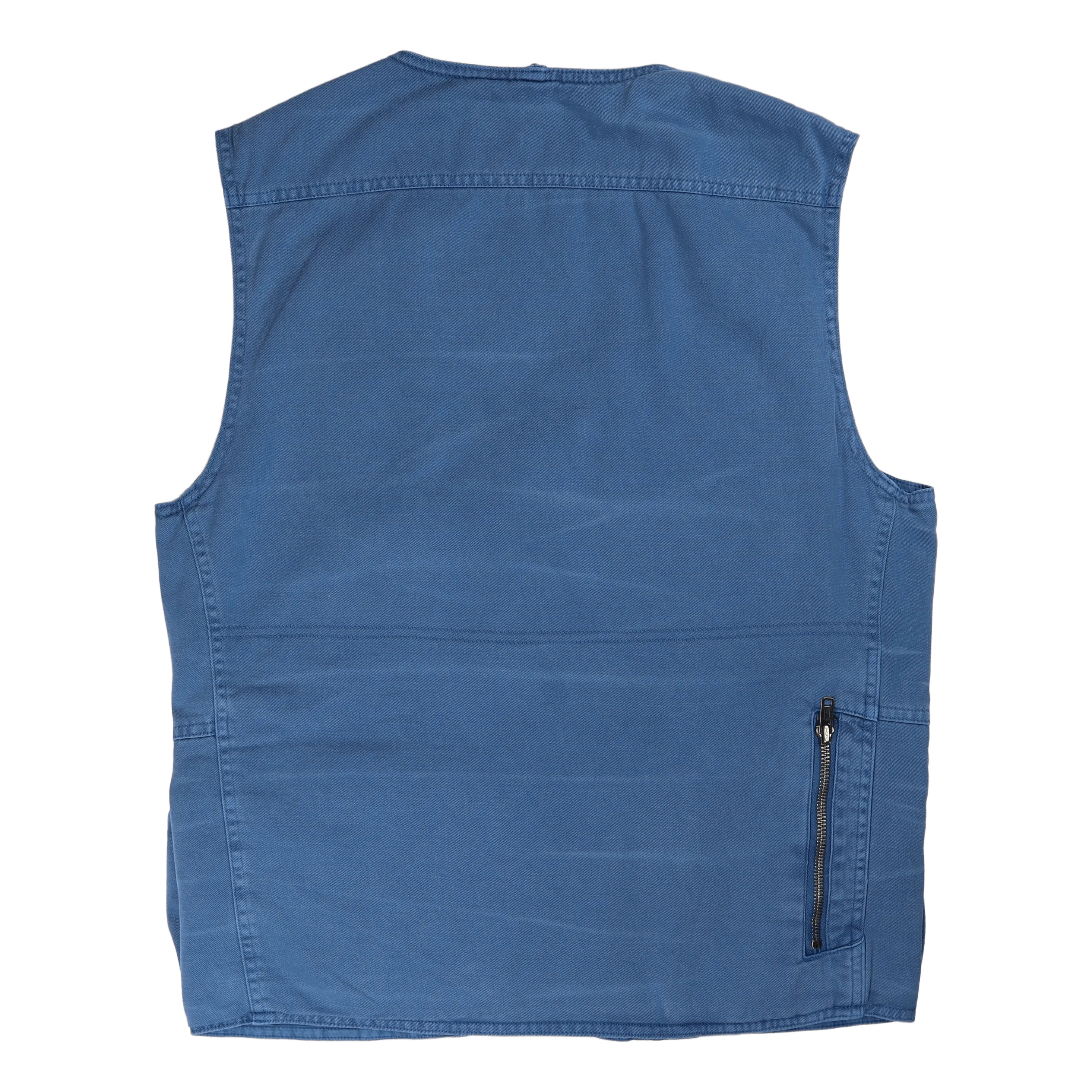 Chino Utility Vest Retreat Blue