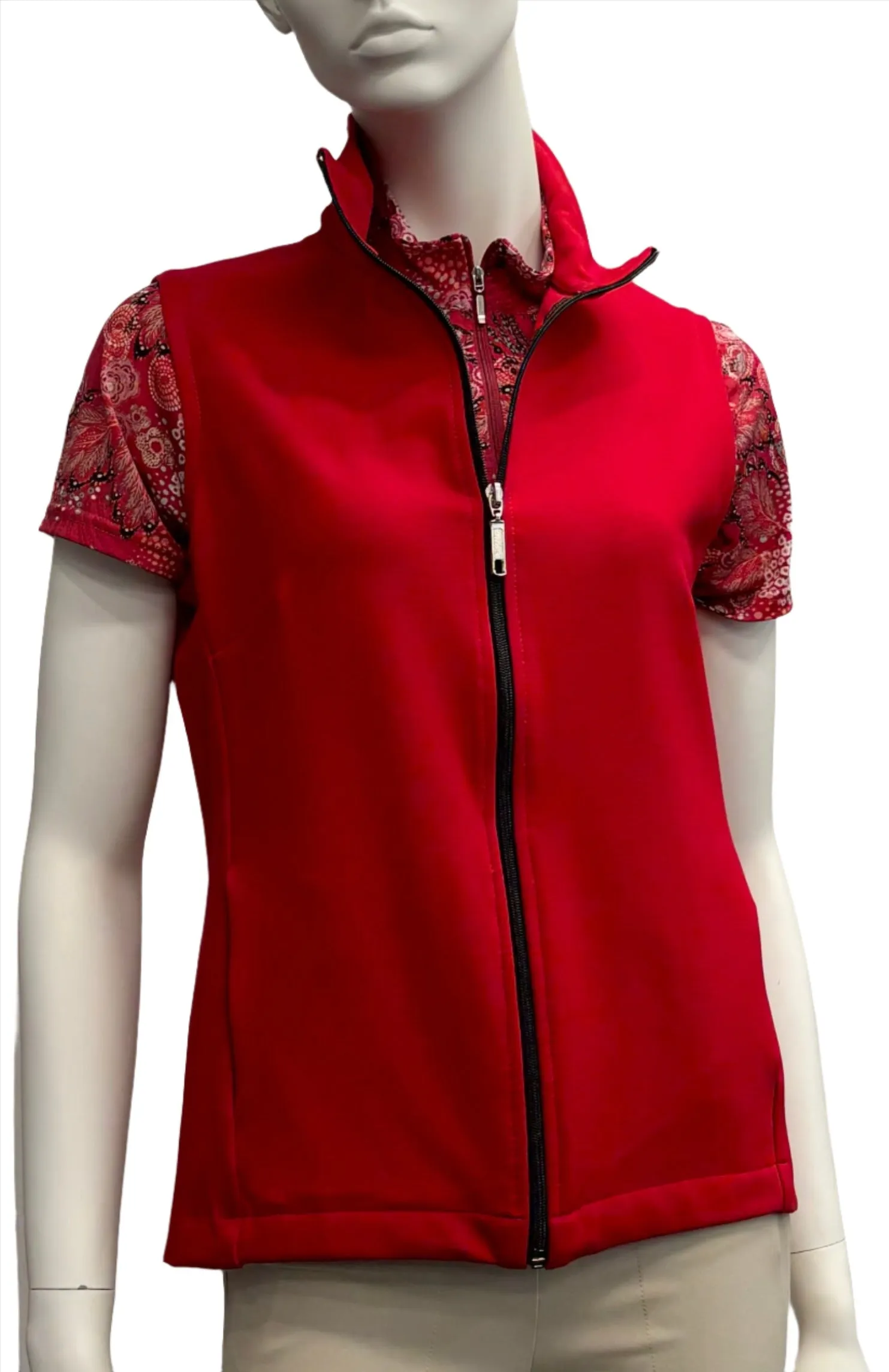 Corsican Vest Razor Cherry Red