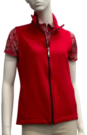 Corsican Vest Razor Cherry Red