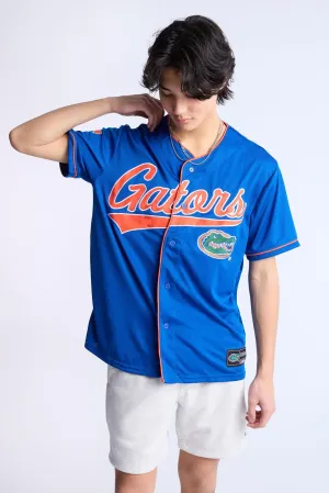 Florida Gators Button-Up Baseball Jersey