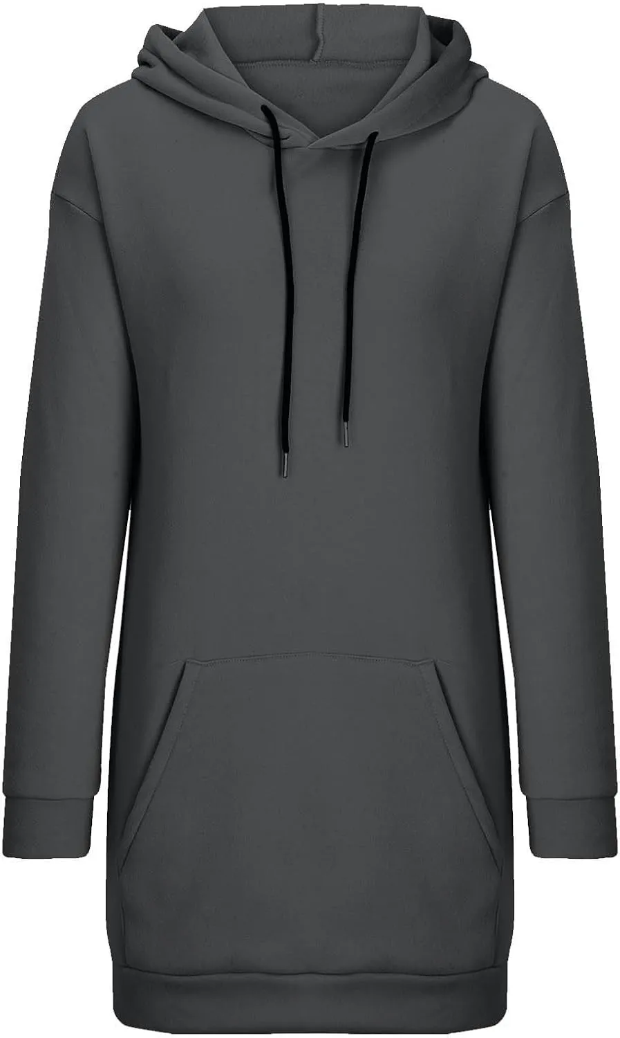 Hoodie Dress for Women Oversized Hoodies for Women Plus Size Casual Crewneck Long Sleeve Pullover with Pockets