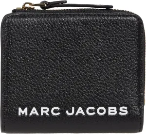 Marc Jacobs Mini Compact Zip Wallet New Black One Size