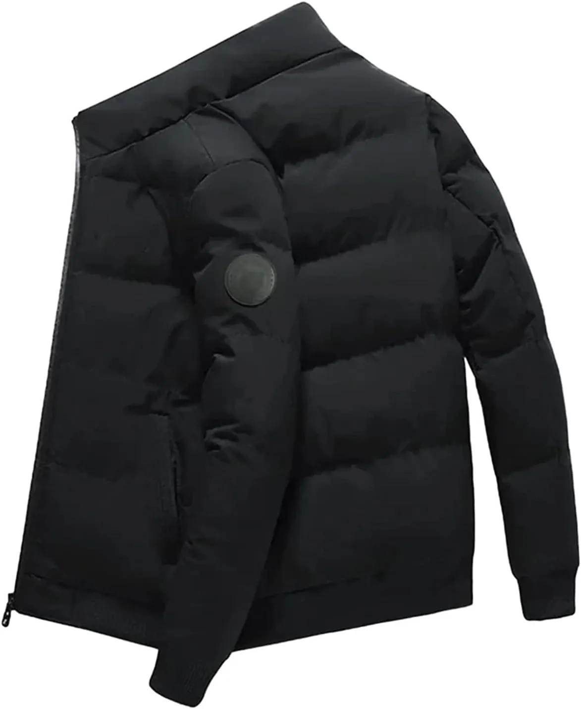 Men's Padded Cotton Warm and windproof Jacket Thick Casual Parkas coat