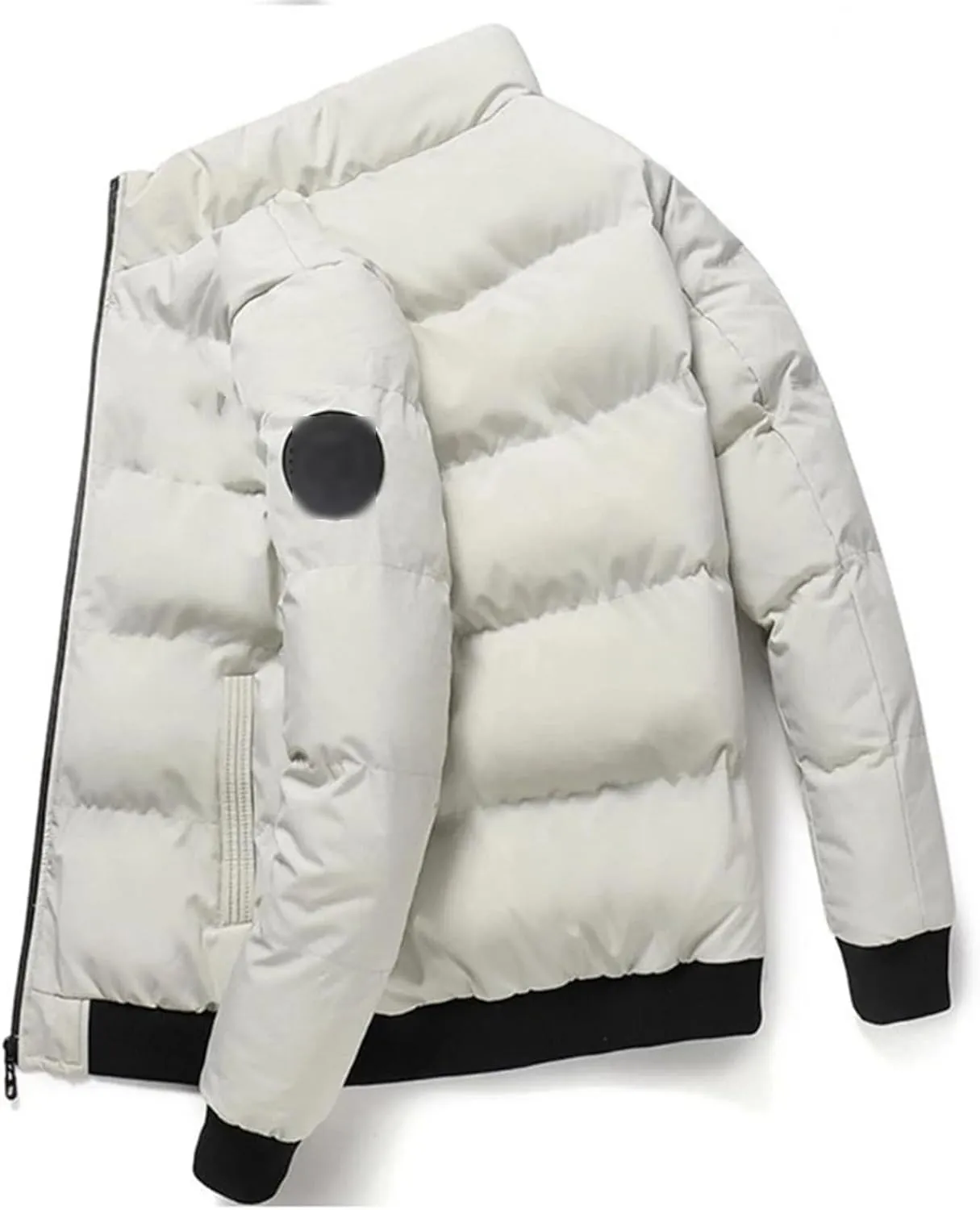 Men's Padded Cotton Warm and windproof Jacket Thick Casual Parkas coat