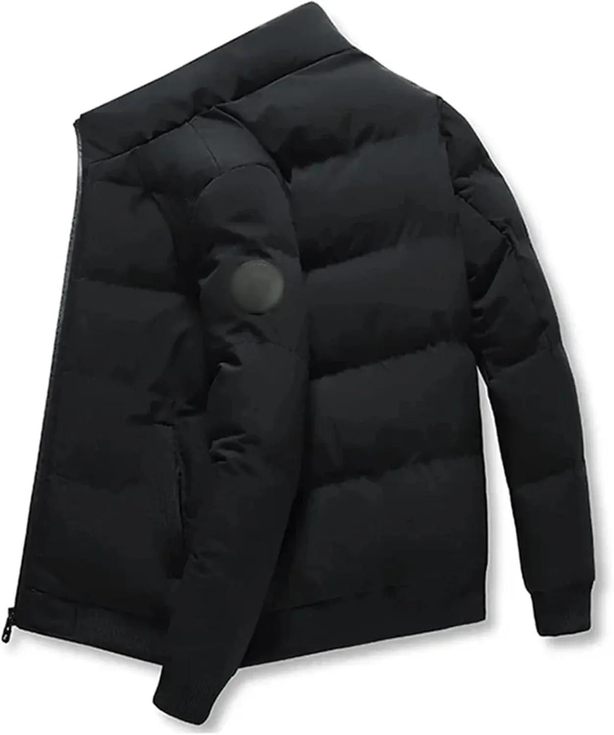 Men's Padded Cotton Warm and windproof Jacket Thick Casual Parkas coat