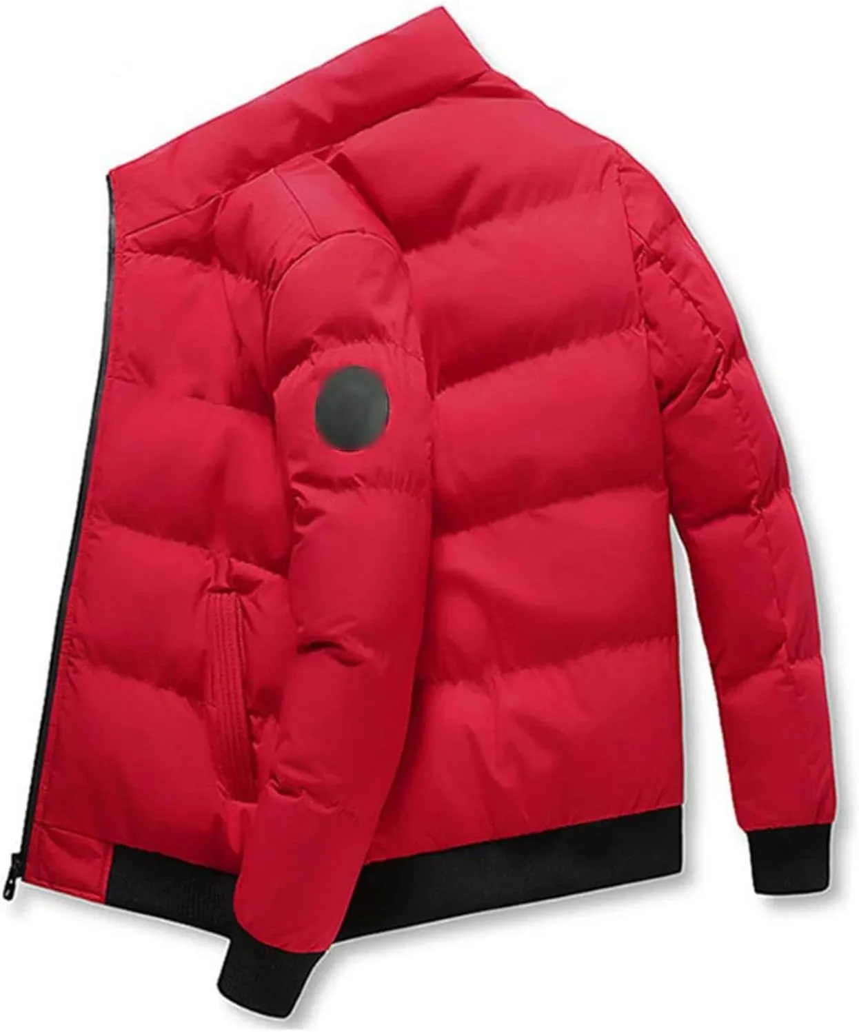 Men's Padded Cotton Warm and windproof Jacket Thick Casual Parkas coat