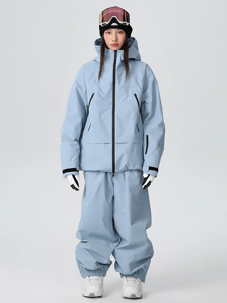 Men's Searipe Unisex Durable Mountain Pro All-Weather Baggy Snow Suit