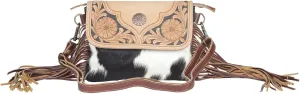Myra Bag Coral Paz Hand-Tooled Bag S-4381