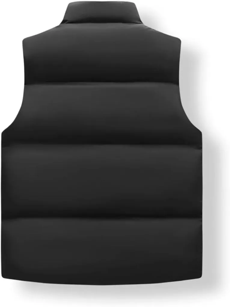 Purple Vest Jacket Men Solid Color Autumn Winter Cotton Padded Jackets Sleeveless Men Thicken Warm Vests Coats