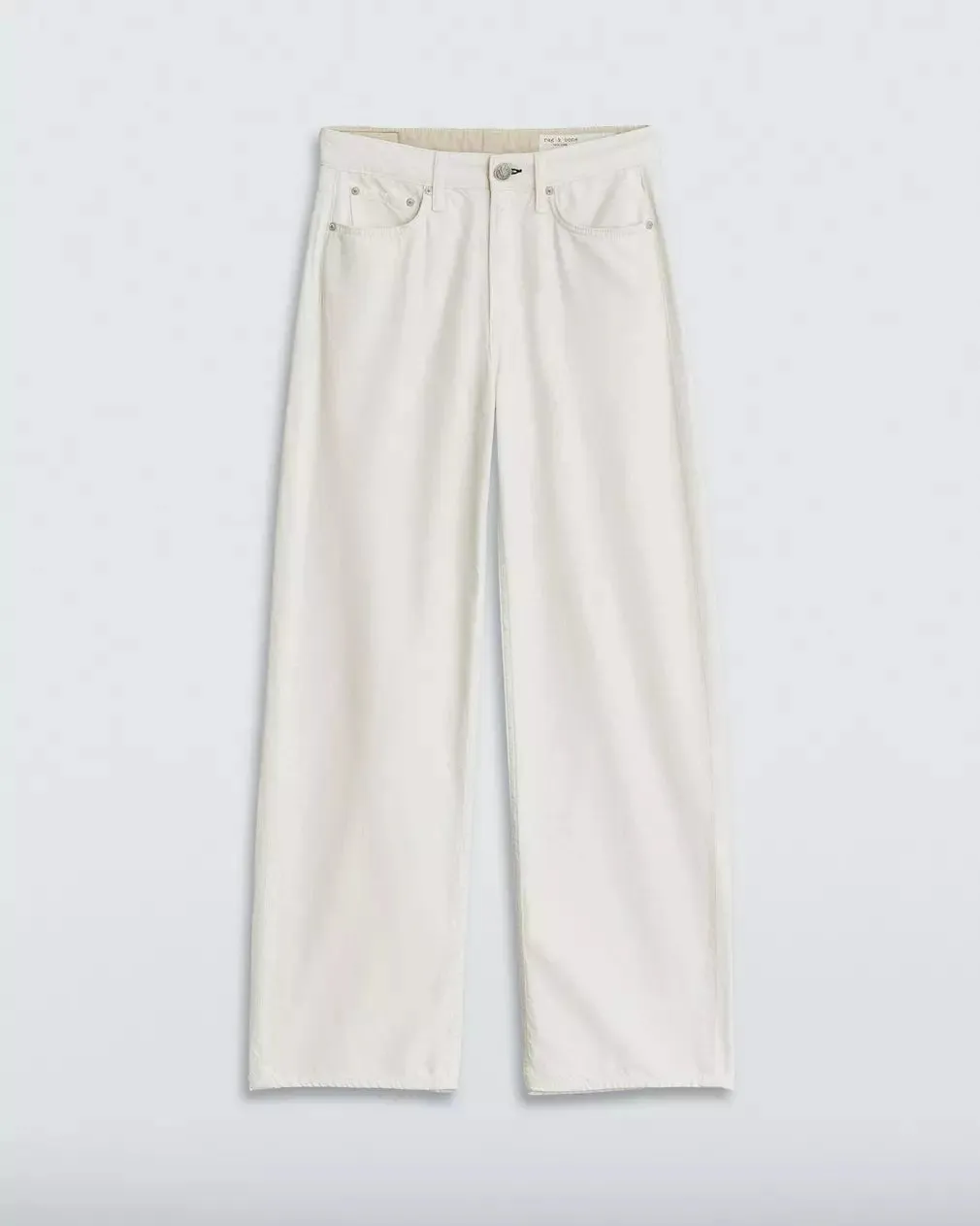 Rag & Bone Featherweight Logan Wide-Leg - Ecru