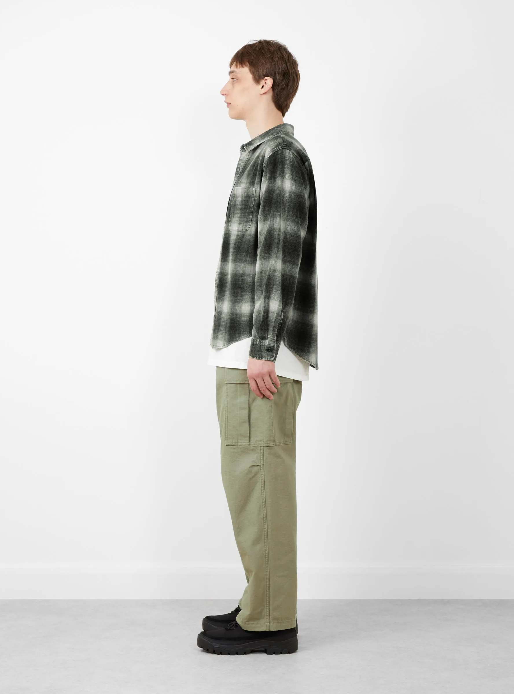 Rocco Plaid Shirt Grey