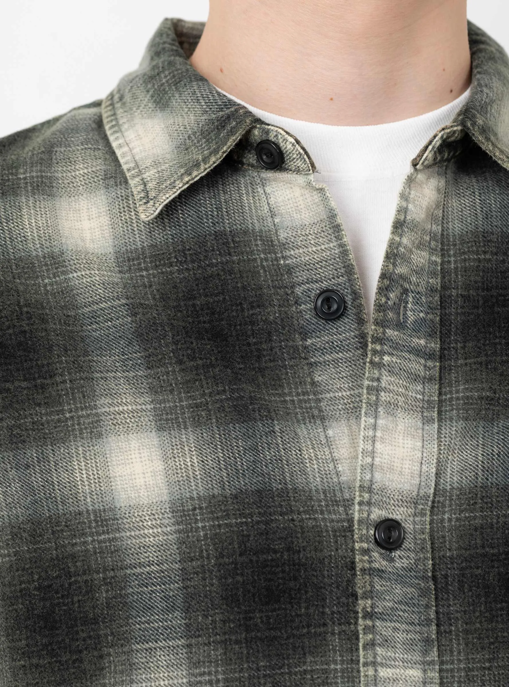 Rocco Plaid Shirt Grey