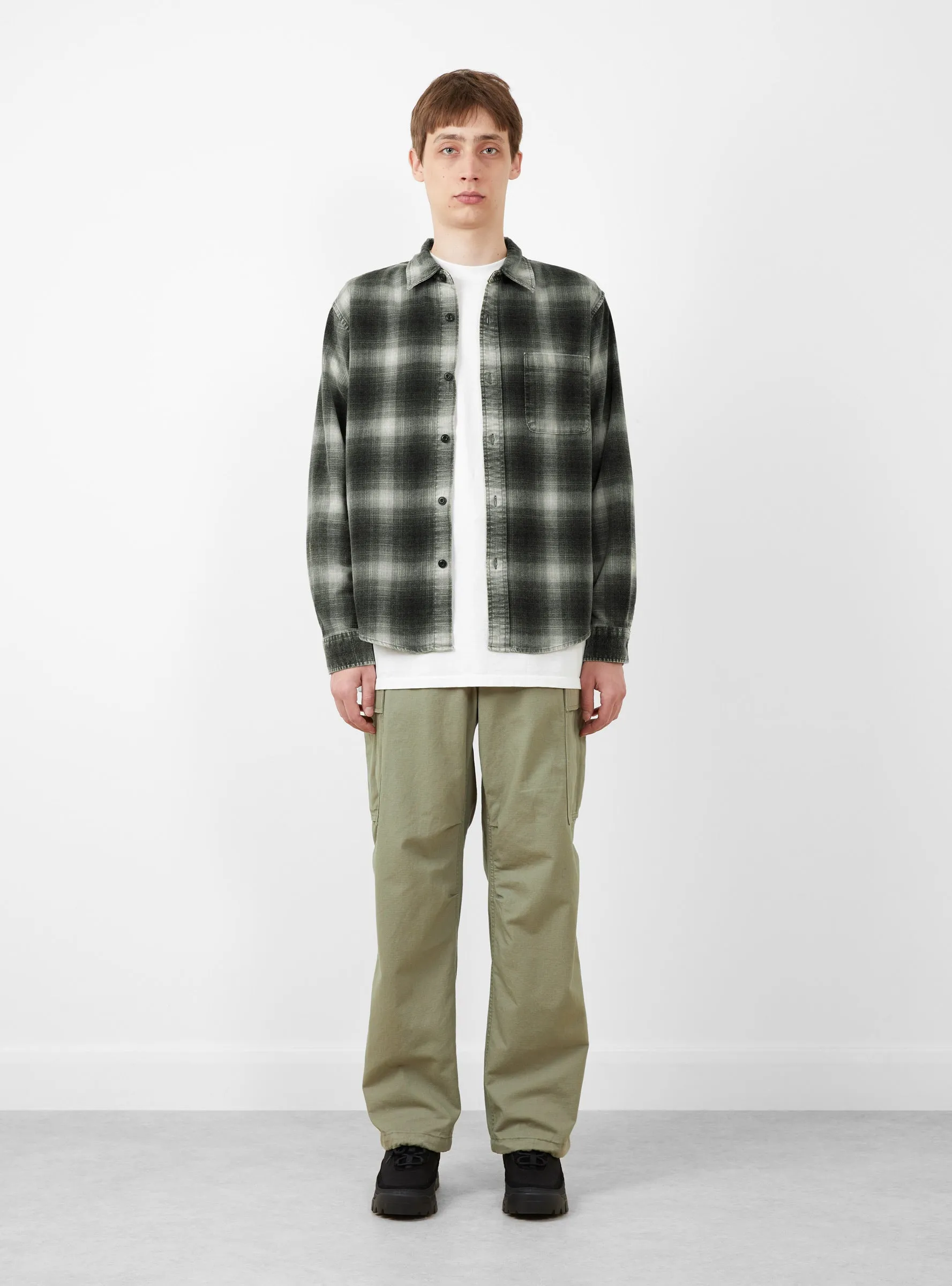 Rocco Plaid Shirt Grey