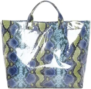 Snake Print PU Handbag - Stylish Hobo Purse for Women