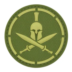 Spartan Swords Molon Labe Patch Green