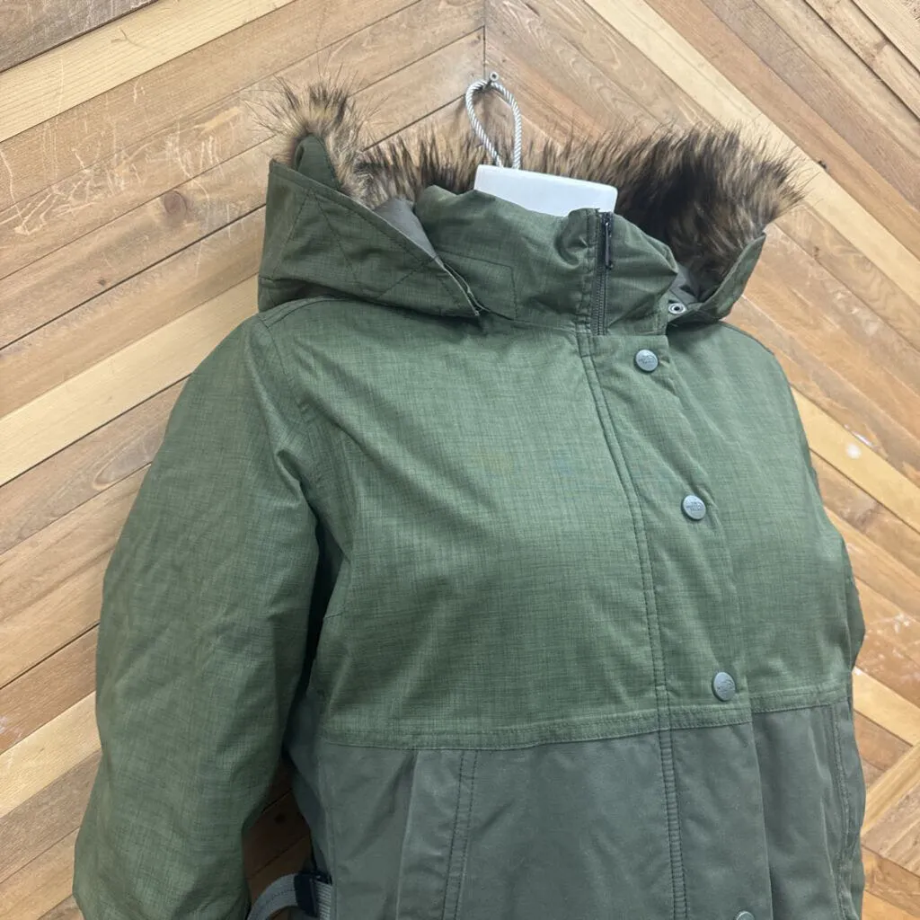 The North Face - Women's Down Parka - MSRP $650: Green-women-LG