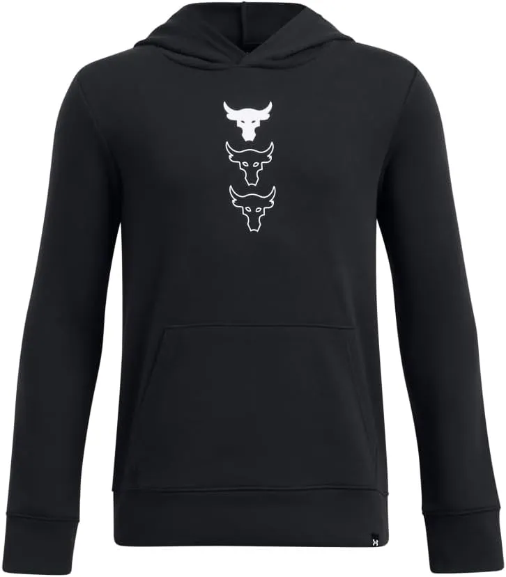 Under Armour Boys' Project Rock Payoff Rival Hoodie