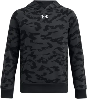 Under Armour Boys' Rival Fleece Printed Hoodie