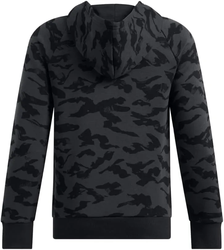Under Armour Boys' Rival Fleece Printed Hoodie