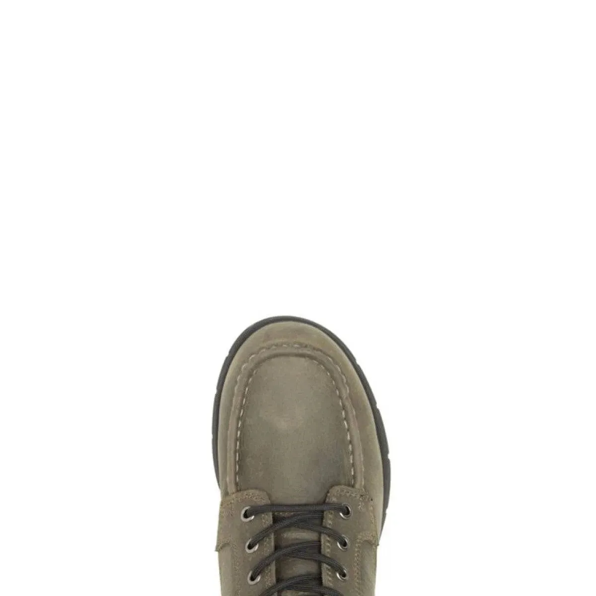 WOLVERINE Charcoal Grey Leather Work Boots