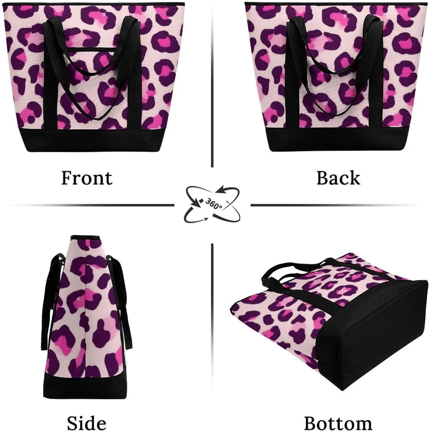 Women's Large-Capacity Thermal Tote Bag Stylish Work & Commute Handbag