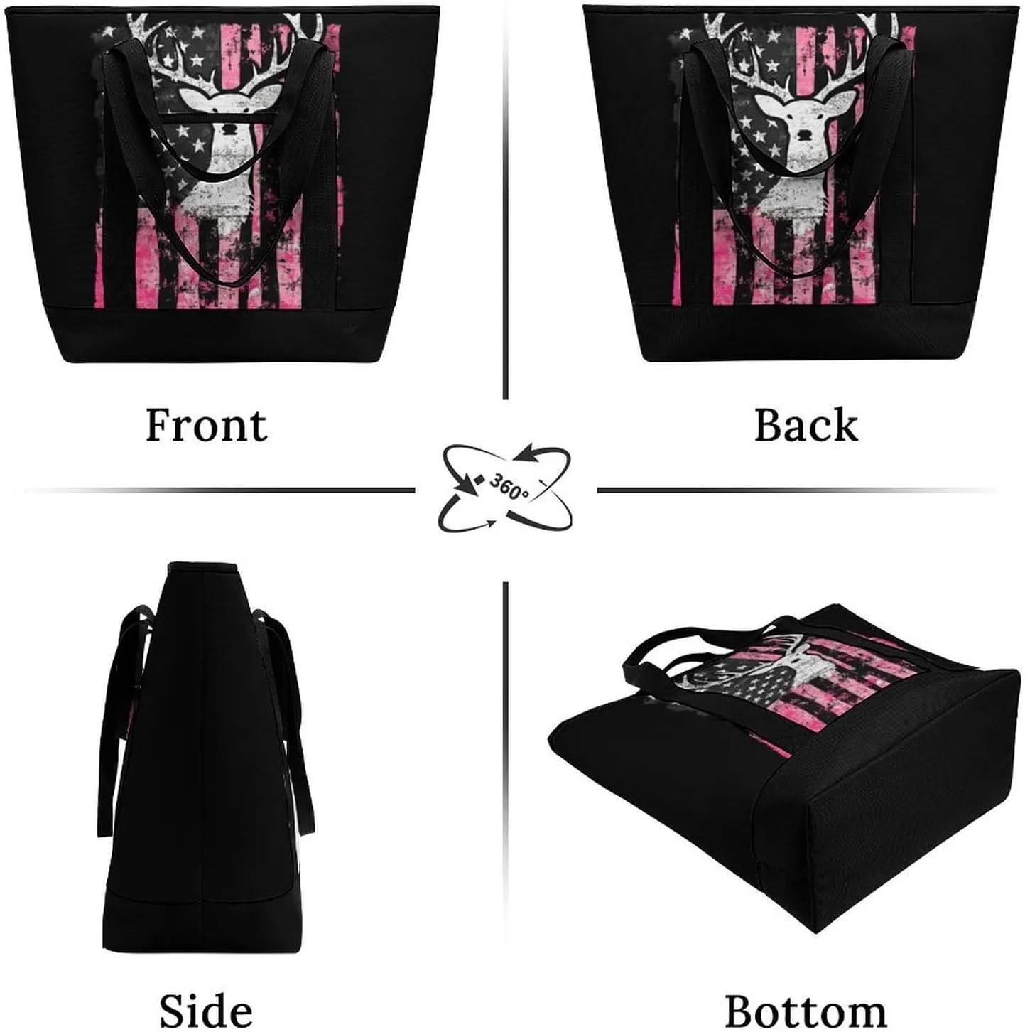 Women's Large-Capacity Thermal Tote Bag Stylish Work & Commute Handbag
