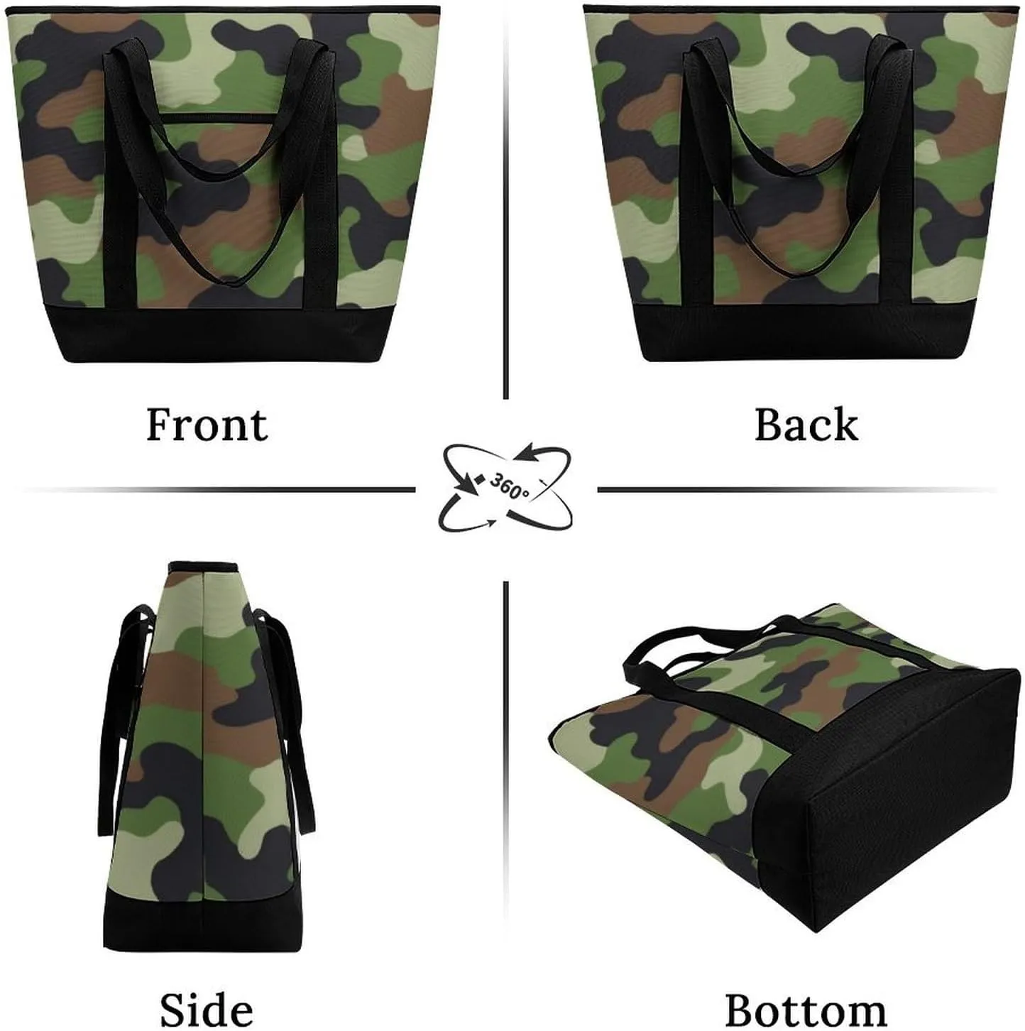 Women's Large-Capacity Thermal Tote Bag Stylish Work & Commute Handbag
