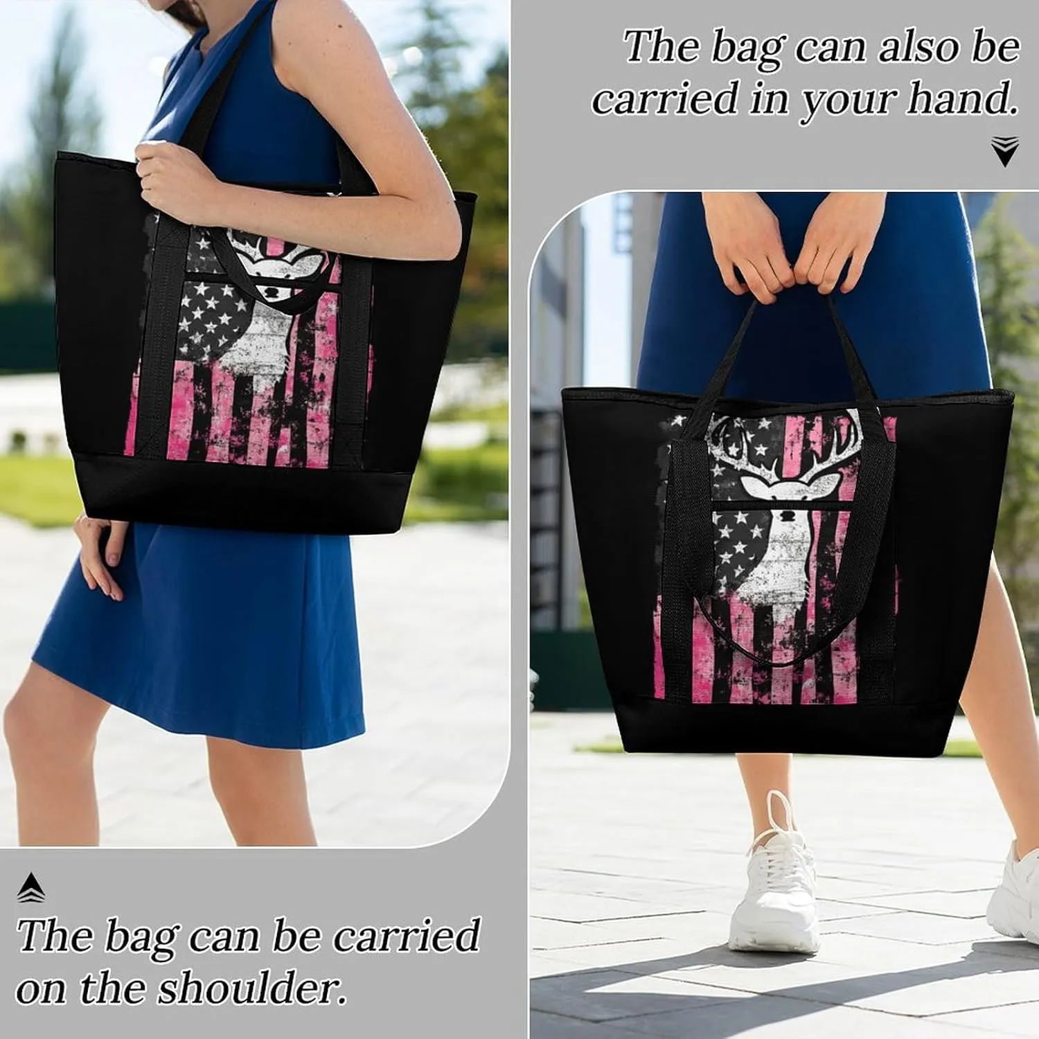Women's Large-Capacity Thermal Tote Bag Stylish Work & Commute Handbag