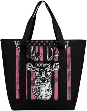 Women's Large-Capacity Thermal Tote Bag Stylish Work & Commute Handbag