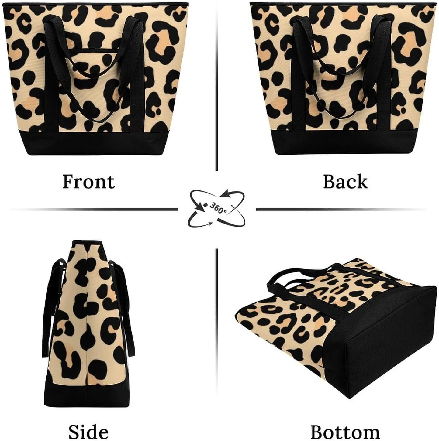 Women's Large-Capacity Thermal Tote Bag Stylish Work & Commute Handbag