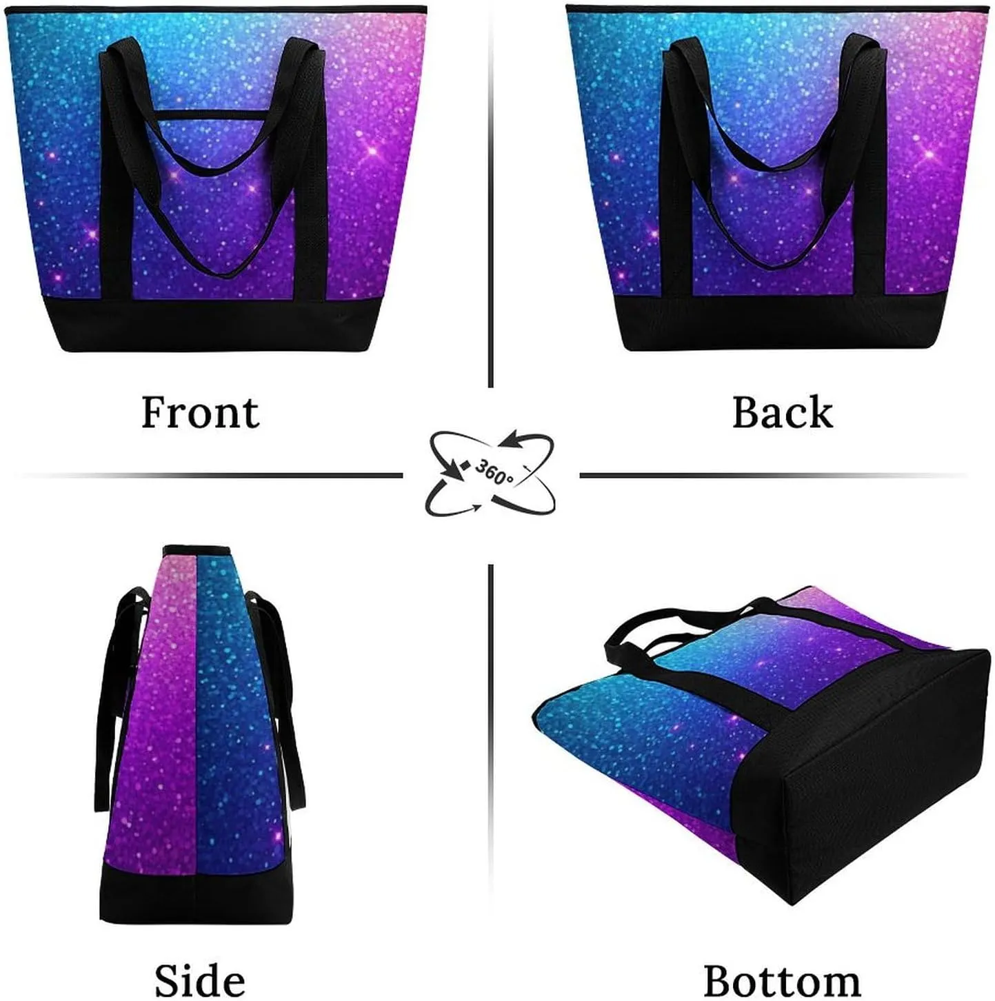 Women's Large-Capacity Thermal Tote Bag Stylish Work & Commute Handbag