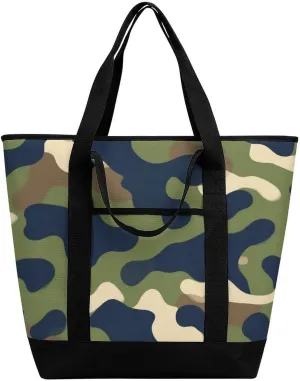 Women's Large-Capacity Thermal Tote Bag Stylish Work & Commute Handbag